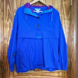 Vintage Columbia Windbreaker jacket.